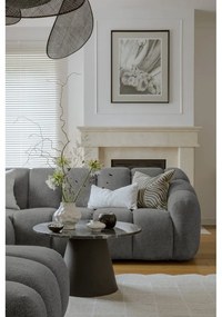 Divano angolare grigio (con penisola a destra/a U) Shell – Miuform