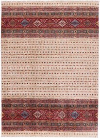 Samarkand Tappeto 370x260 (Afghanistan) Annodato A Mano