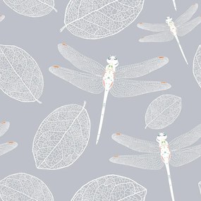 Carta da parati – Libellule volanti