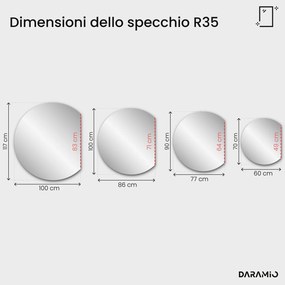 Specchio bronzato – Pure Collection R35