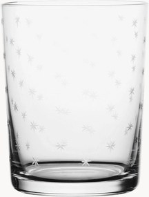 Set di 4 bicchieri in cristallo soffiato Stars