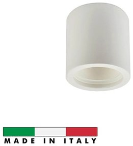 Applique da Soffitto in Gesso Pitturabile H70mm 1xGU10