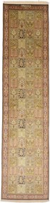Cashmere Silk Tappeto orientale 320 x 80 (Indian) Annodato A Mano
