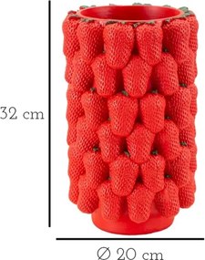 Vaso Strawberry Cm Ø 20X32