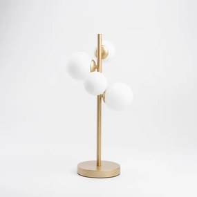 Brilagi - Lampada da tavolo LED MILLA 4xG9/3W/230V oro/bianco