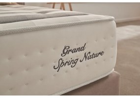 Materasso termoregolatore a molle durezza media 160x200 cm Grand Spring Nature - Moonia