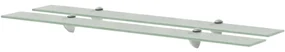 Mensole Galleggianti 2 Pz İn Vetro 90x10 Cm 8 Mm /