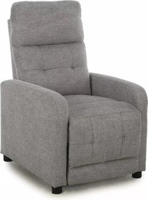 Poltrona reclinabile Otus Brego grigio chiaro – 66x92–144x100 cm