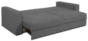 Divano letto grigio 238 cm Resmo - Scandic