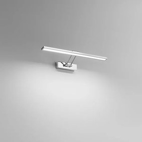 Applique ISYLUCE quadro doppio snodo mm 570 x185 LED 12W 3000k acciaio
