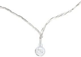 Aigostar - Catena LED natalizia da esterno 100xLED/8 funzioni 13m IP44 bianco freddo