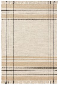 benuta Pop Tappeto di lana Bahati Beige 200x300 cm - Tappeto fibra naturale