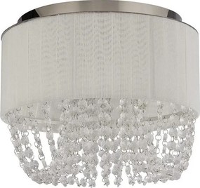 Searchlight 62617-3CC - Plafoniera BELLANO 3xG9/7W/230V Ø 30 cm bianca