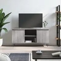 Mobile Porta TV Grigio Sonoma 104x35x50 cm in Legno Multistrato 827018