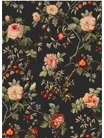 Rebel Walls Carta da parati panoramica Thorn Rose - Midnight