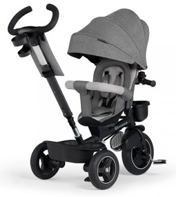 KINDERKRAFT select - Triciclo per bambini 5in1 SPINSTEP grigio