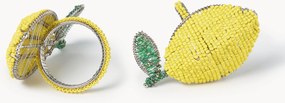 Set di 2 portatovaglioli Lemon