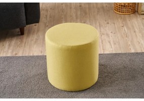Pouf RONDO, diam. 40 cm, giallo