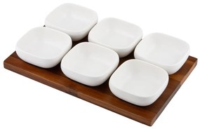 Set da portata da portata bianchi in porcellana 6 pz Essentials – Ladelle