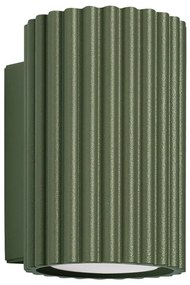 Lampada da parete verde Gleam – Sollux