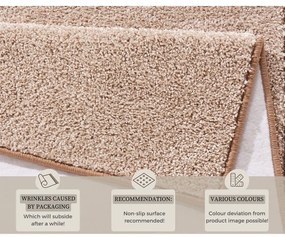 Runner beige , 80 x 400 cm Pure - Hanse Home