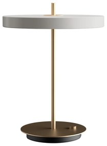 Lampada da tavolo dimmerabile a LED bianchi con paralume in metallo (altezza 41,5 cm) Asteria Table - UMAGE