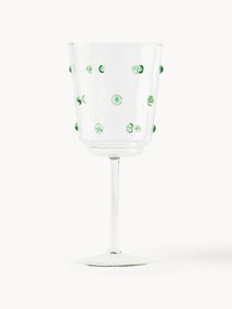 Bicchiere da vino in vetro borosilicato soffiatoNob 2 pz