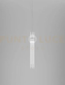 Diadema sospensione cp cristallo cromo lucido 1 luce attacco g9