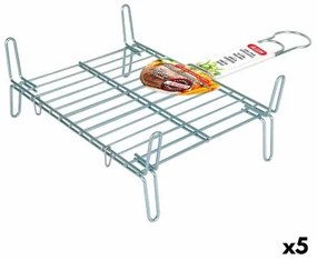 Grill Algon   Doppia Zincato 25 x 30 cm (5 Unità)