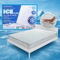 Topper matrimoniale memory Ice Sleep effetto rinfrescante