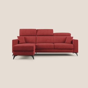 Pegaso divano letto angolare con poggiatesta reclinabili e rivestimento impermeabile T02
