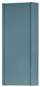 Pensile bagno Niwa laccato opaco blu pacifico, 1 anta apertura da sinistra P 17 x L 30 x H 78.5 cm