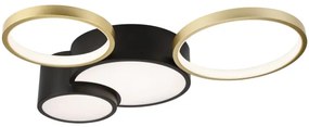 Lampada da soffitto dimmerabile ALIZEE LED 30W 230V 3000-6500K nero/oro