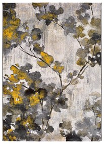 Tappeto giallo-grigio , 80 x 150 cm Bukit Mustard - Universal