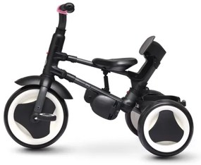 QPlay - Triciclo per bambini 3 in 1 RITO EVA rosa