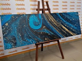 Stampa su tela – Astrazione smeraldo
