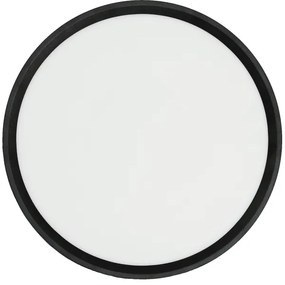 Fulgur s-42587-Plafoniera LED con sensore NOMY-S 24W/230V 3000/4000/6000K IP40 nero