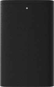 Plafoniera da soffitto E27 Quadrata IP54 in Alluminio - Nera