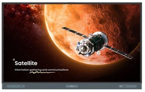 Benq rp7504 lavagna interattiva 190,5 cm (75 ) 3840 x 2160 pixel touch screen nero - 9H.F98TC.DE1