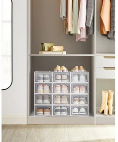 Scaffale modulare con scomparti BOXIFY bianco