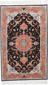 Tabriz Tappeto persiano 70 x 120 Rosa (Iran) Annodato A Mano