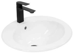 REA-U4122 - Lavabo da incasso DALIA 46x51,5 cm ceramica/bianco lucido