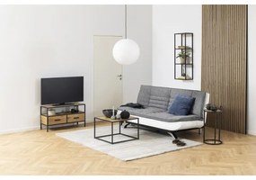 Tavolino SARON quercia/nero