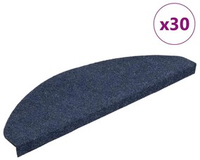 Tappetini Autoadesivi Per Scale 30 Pz Blu 65x22,5x3,5 Cm /