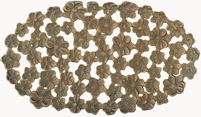 Vassoio decorativo in alluminio Micha