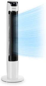 blumfeldt Empire State Ventilatore a Colonna Oscillazione 45° bianco