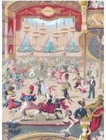 Tapete Cabaret von Cole & Son - Red & Yellow