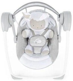 Ingenuity - Per bambini altalena con melodia CUDDLE LAMB 4xLR14