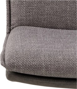 Sedia da pranzo grigia Flynn - Actona