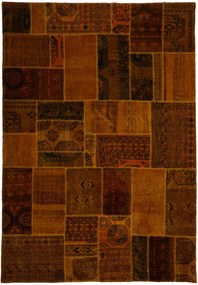 Patchwork Tappeto orientale 290 x 210 Marrone (Pakistan) Annodato A Mano